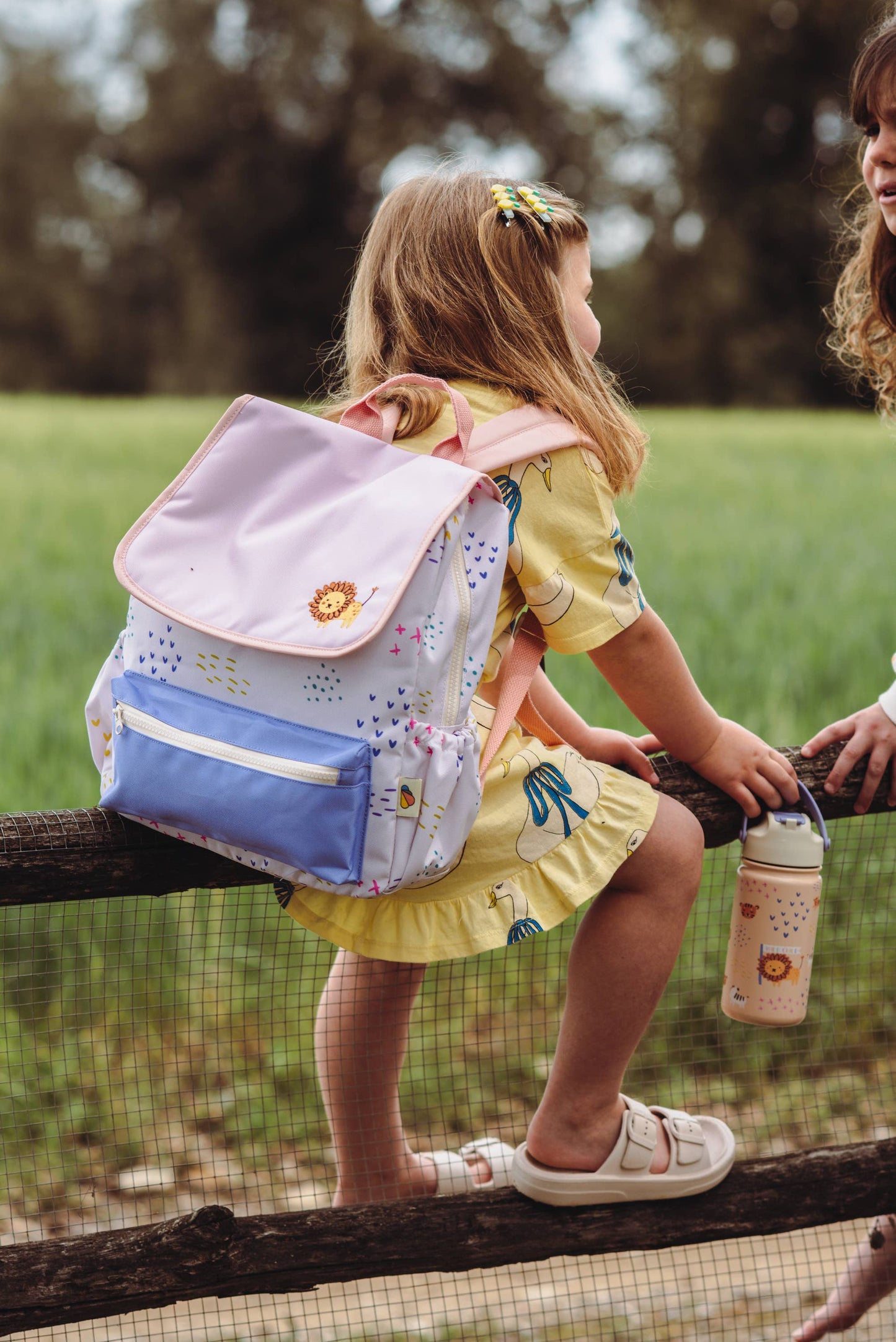Geïsoleerde roestvrijstalen kinderfles Wild Child