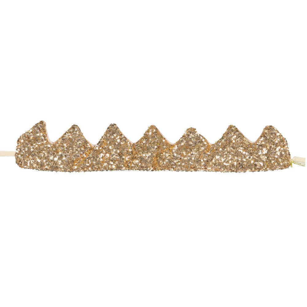Kroon - gouden pailletten