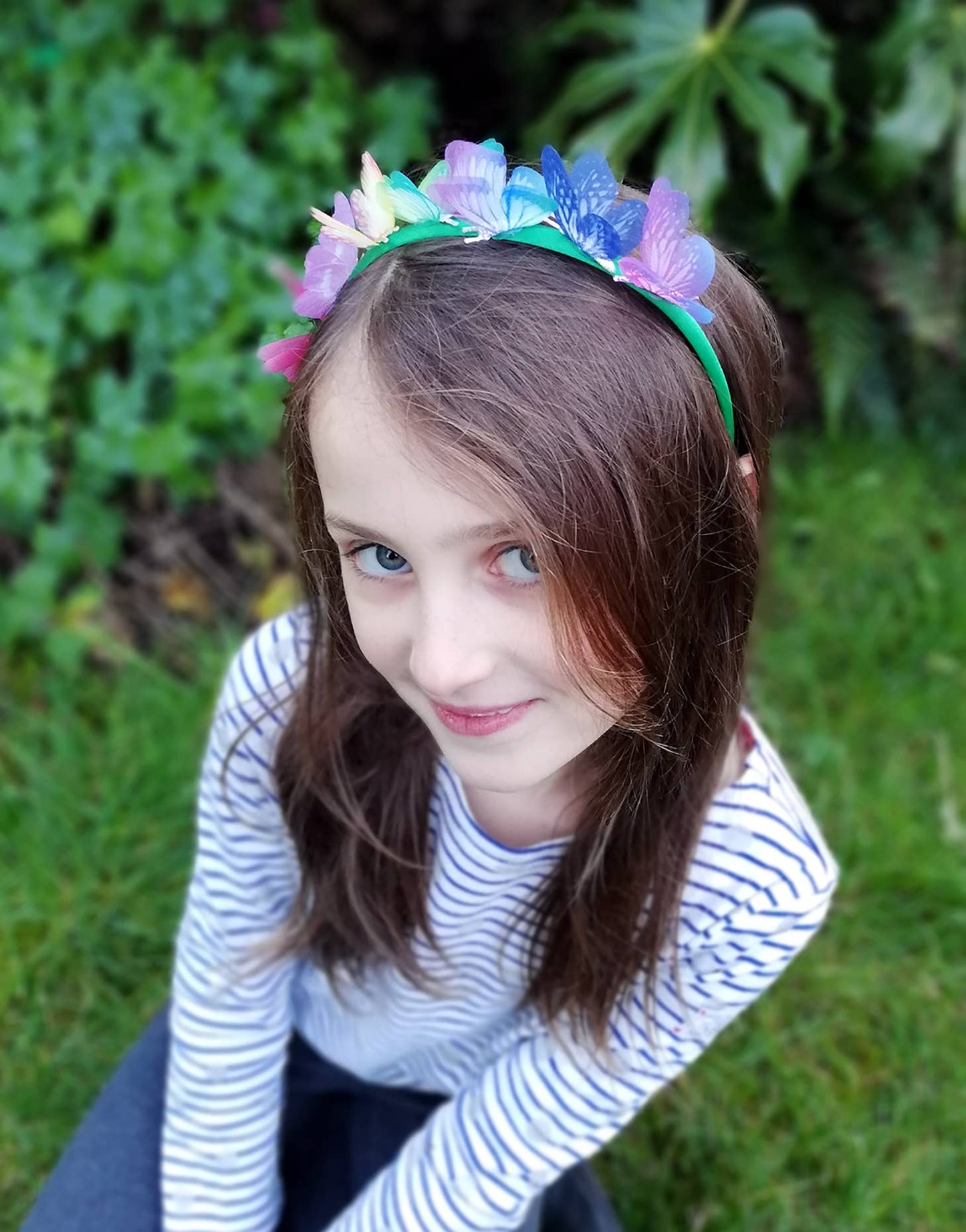 Rainbow Butterfly hoofdband