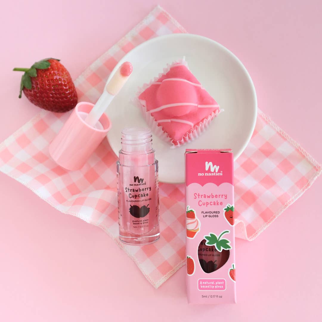 Natural Lipgloss Wands voor kinderen - meerdere smaken beschikbaar