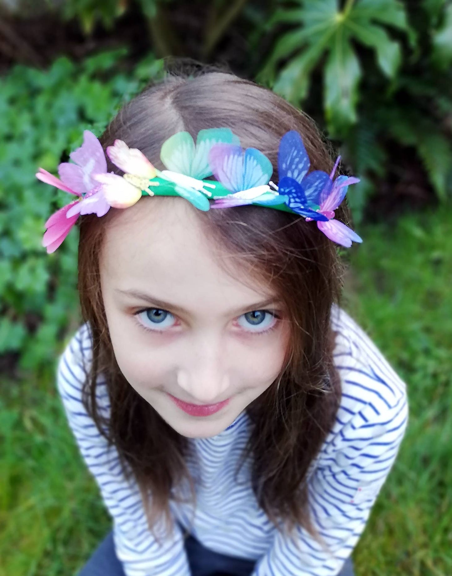 Rainbow Butterfly hoofdband