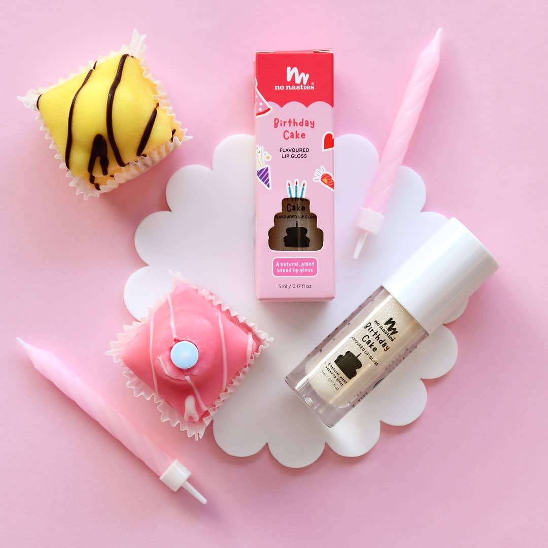 Natural Lipgloss Wands voor kinderen - meerdere smaken beschikbaar