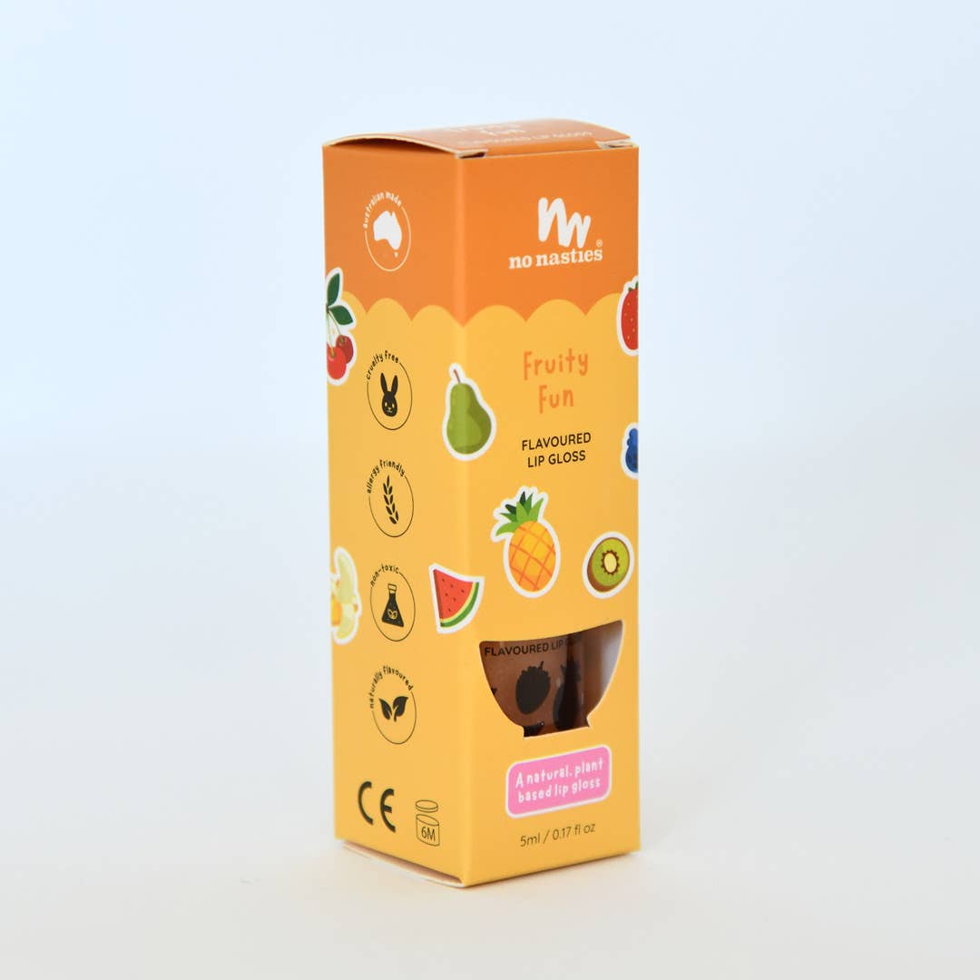 Natural Lipgloss Wands voor kinderen - meerdere smaken beschikbaar