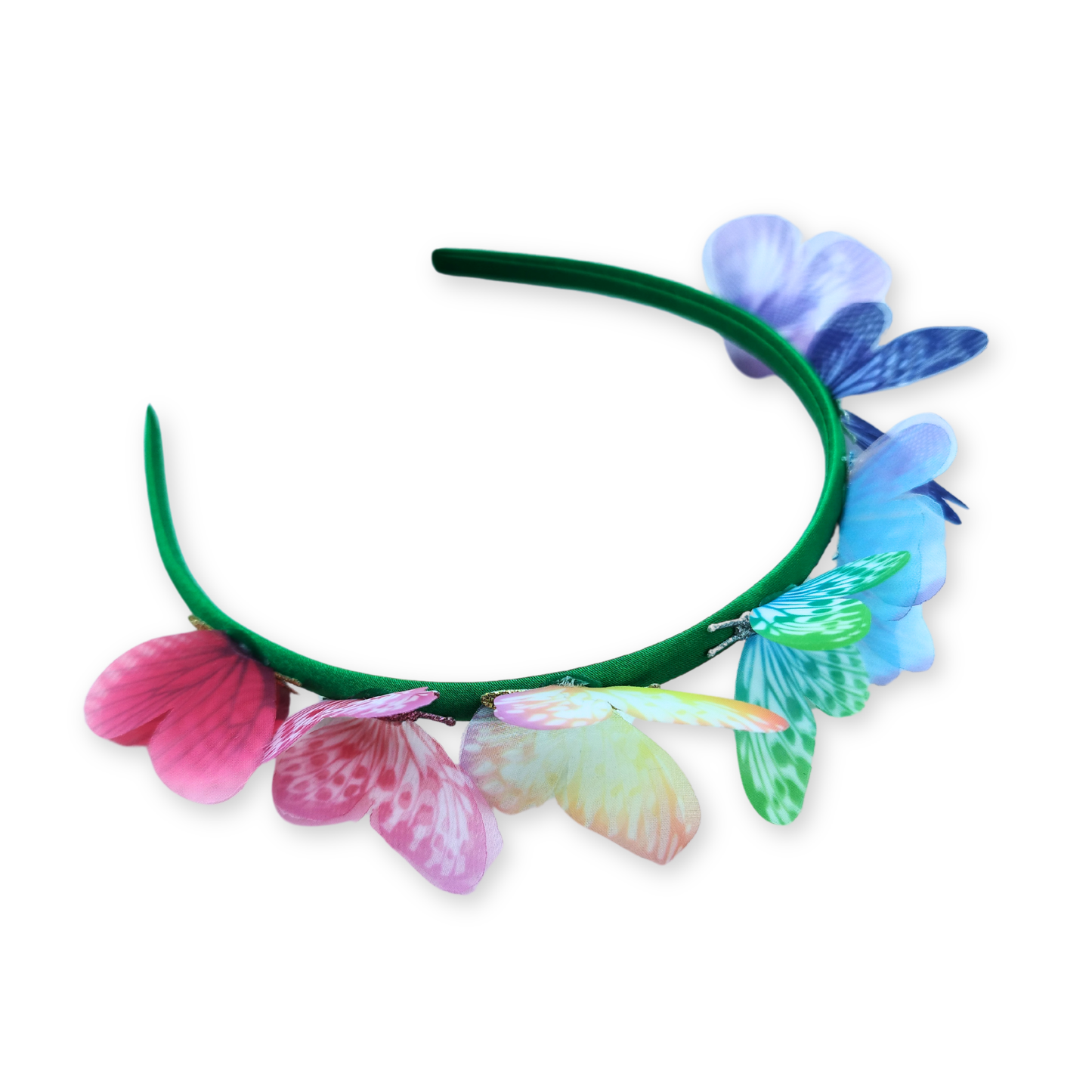 Rainbow Butterfly hoofdband