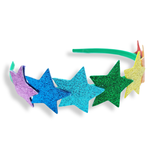 Rainbow Star hoofdband
