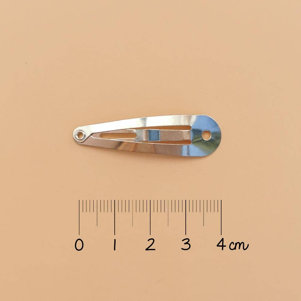 Haarclip konijn - Gold glitter