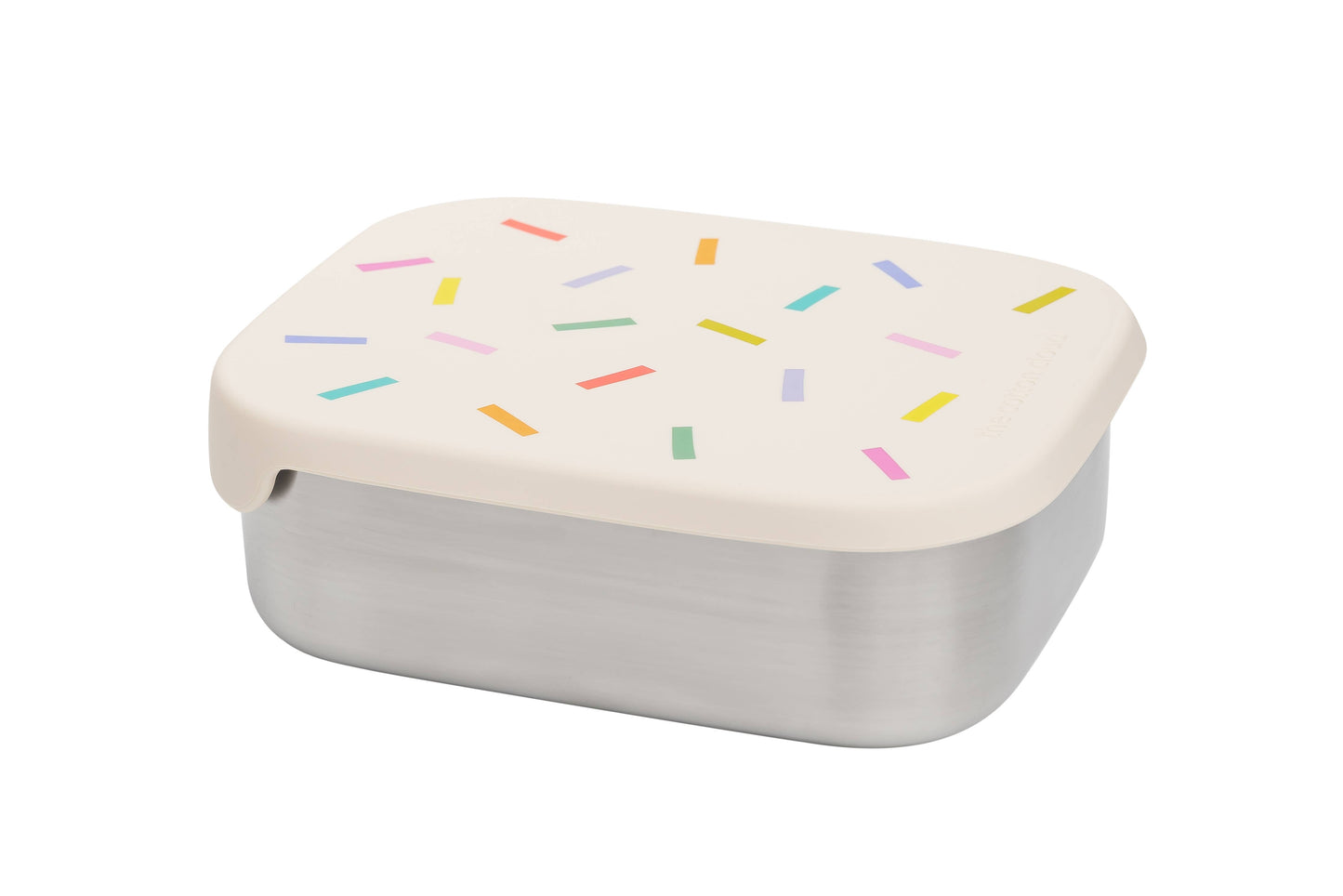 ROESTVRIJSTALEN LUNCHBOX met vakken voor KIDS Confetti
