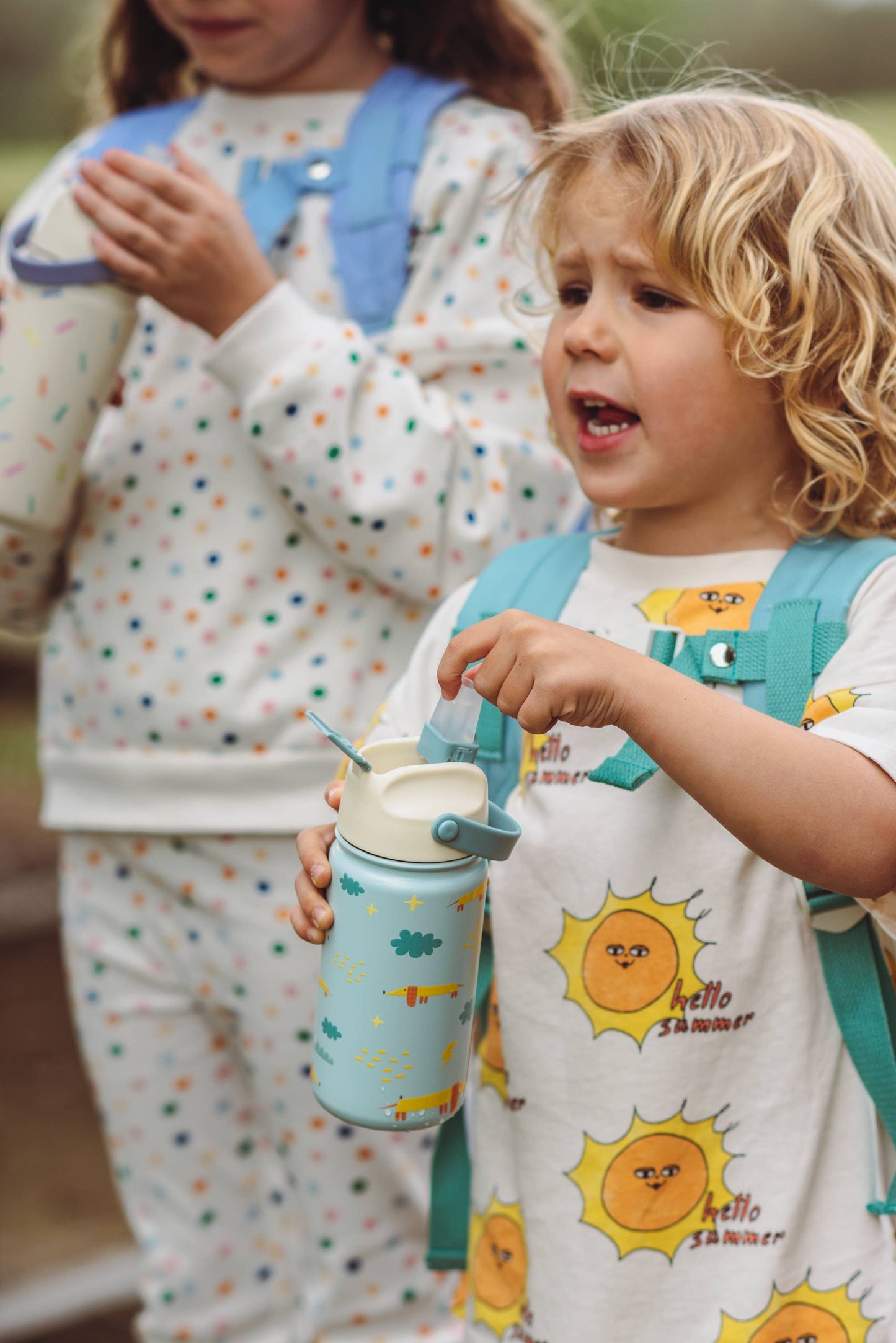 Insulated Stainless Steel Kids Bottle Rainbow