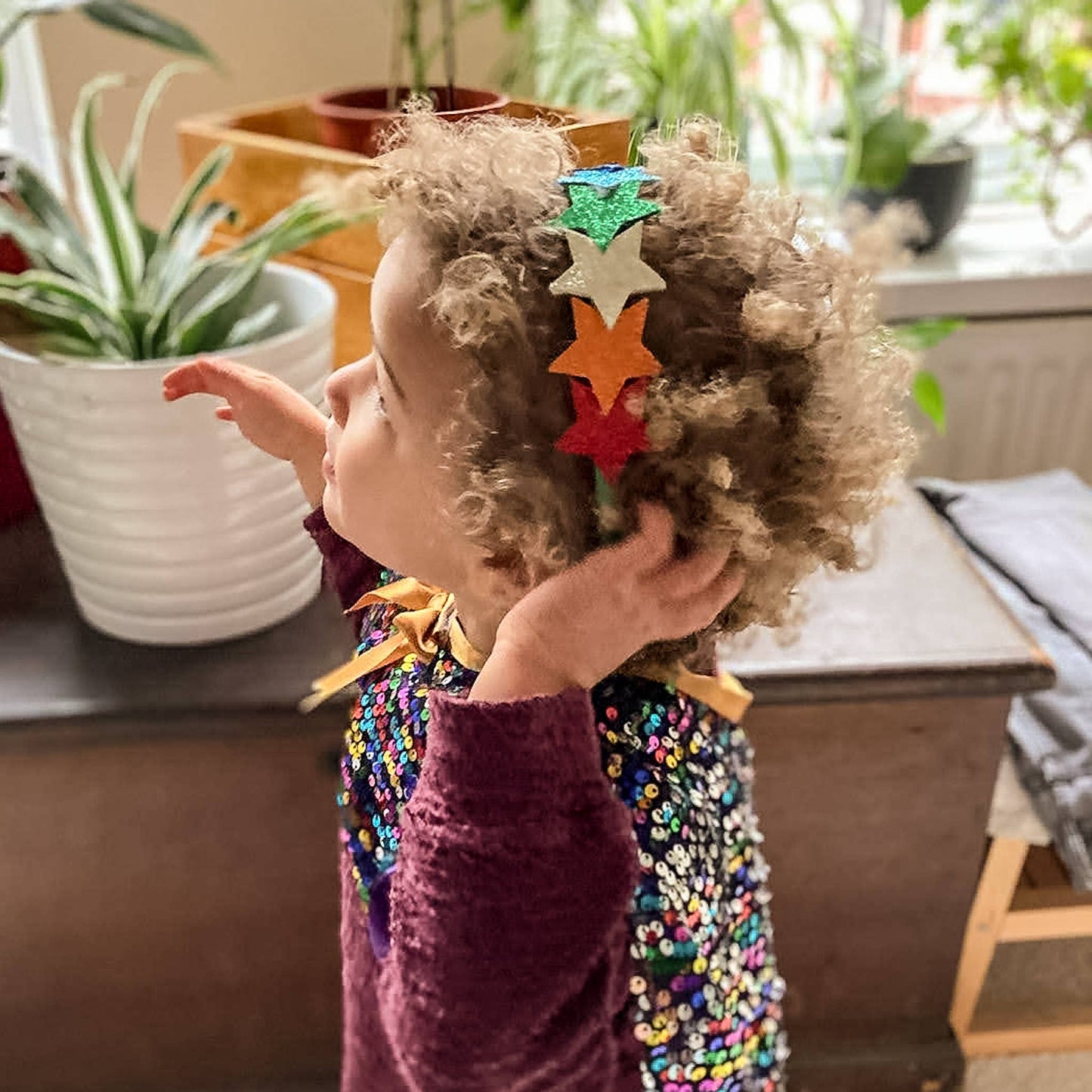 Rainbow Star hoofdband