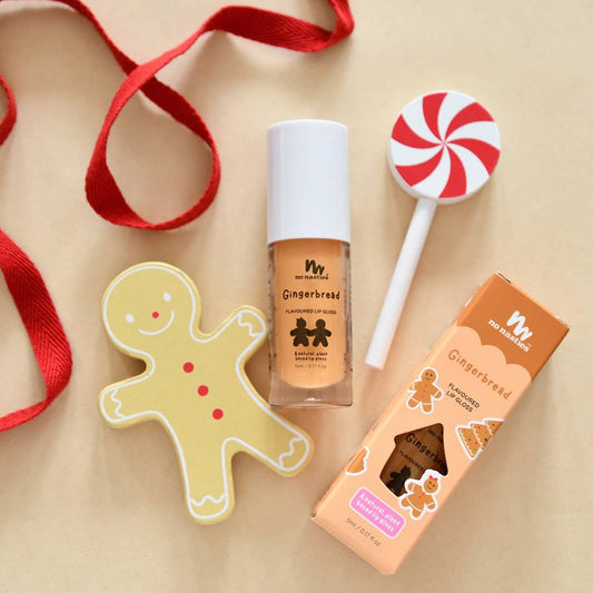 Gingerbread Natural Lipgloss voor kinderen voor Kerstmis