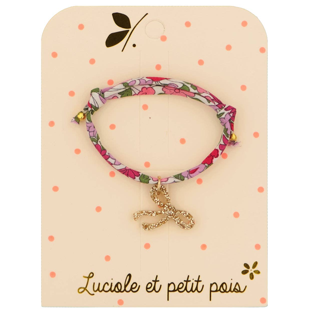 Liberty Crimson Pink armband (gouden strik)