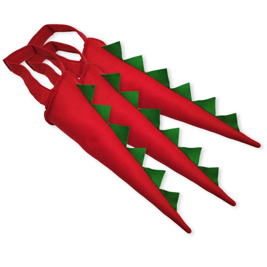 Drakenstaart - rood