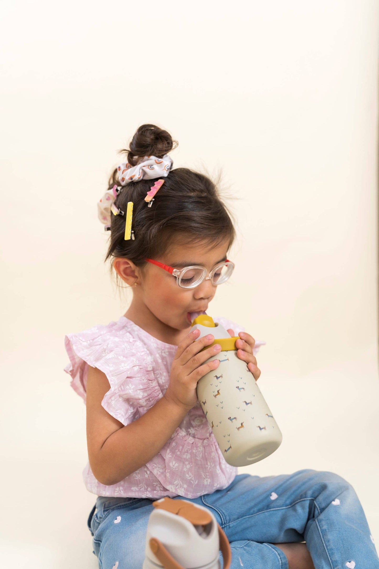 Geïsoleerde roestvrijstalen kinderfles Fruity