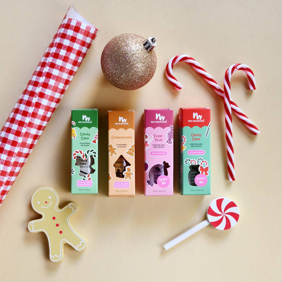 Gingerbread Natural Lipgloss voor kinderen voor Kerstmis