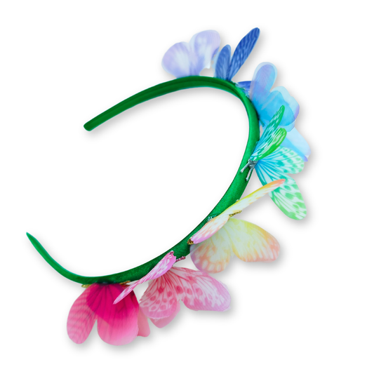 Rainbow Butterfly hoofdband