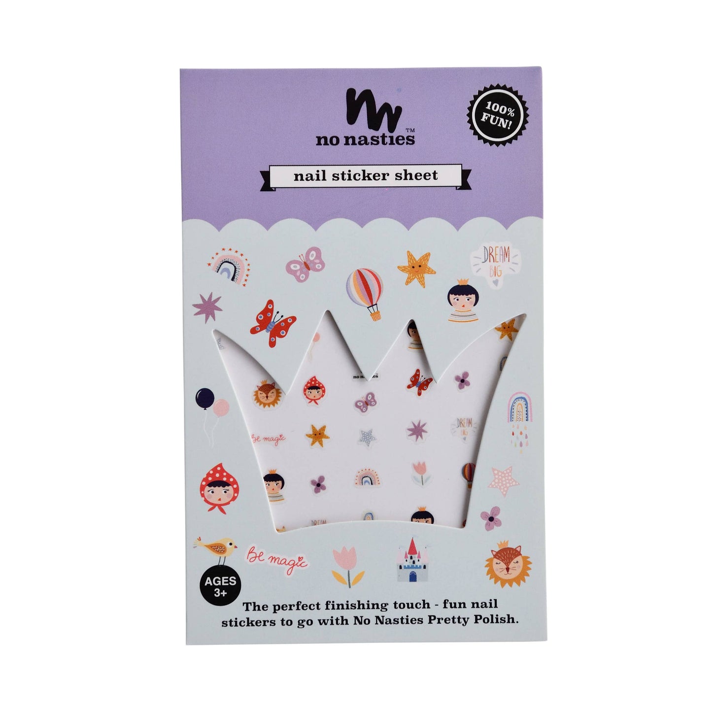 Sprookjesachtige nagelstickers
