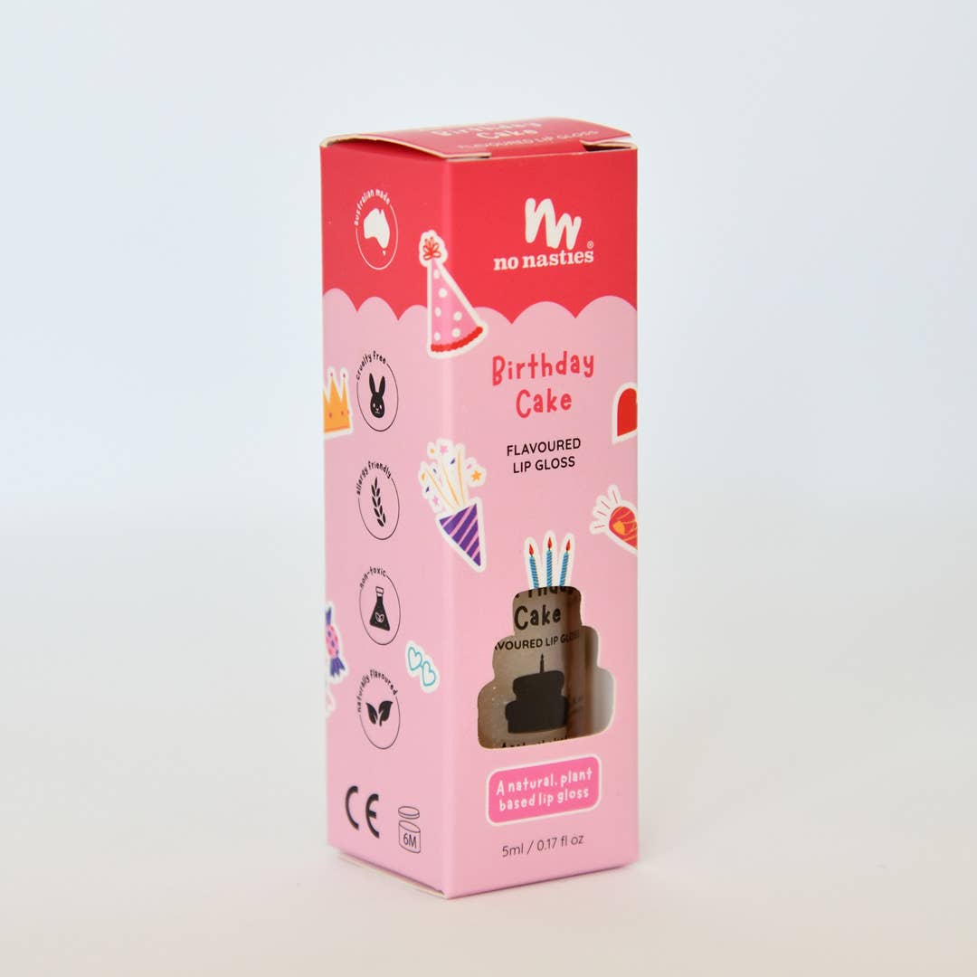 Natural Lipgloss Wands voor kinderen - meerdere smaken beschikbaar